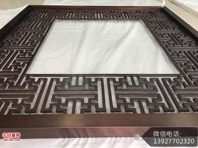 江蘇地區(qū)紅古銅鋁板鏤空窗花價格、圖片與廠家選購指南
